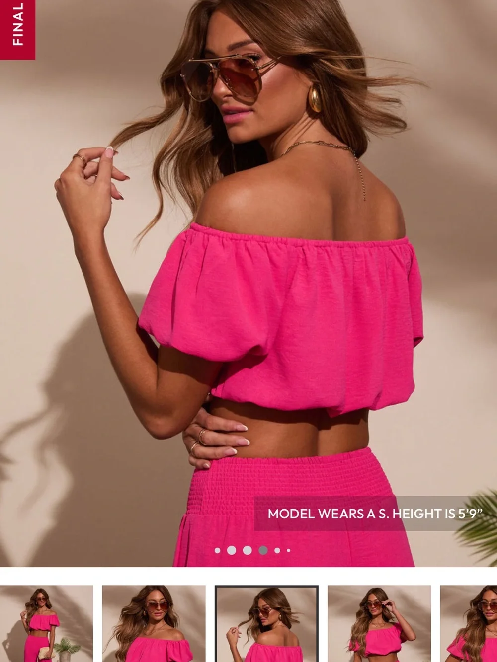 NWOT VICI Women’s Wide-Leg Knit Pants - Hot Pink